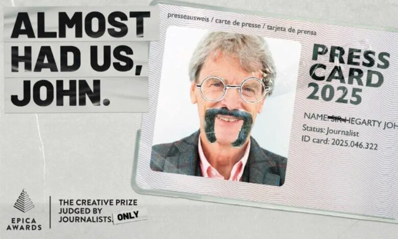 Epica Awards signs up top creatives as bogus hacks Epica Awards signs up top creatives as bogus hacks